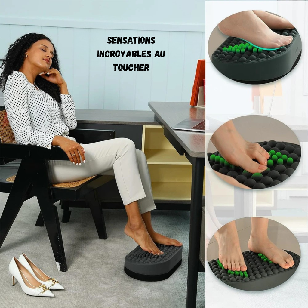 Repose-Pieds Masseur en Silicone