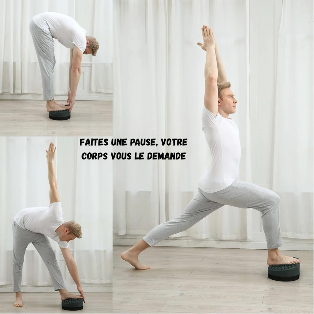 Repose-Pieds Masseur en Silicone