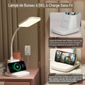 Lampe de Bureau LED Connectée Blanche